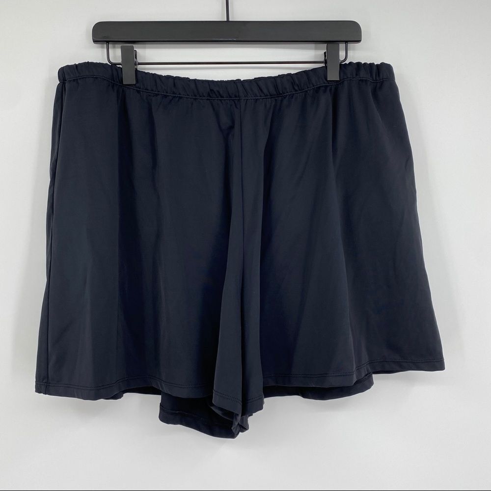 Swim 365 Swim Bathing Suit Shorts Bottoms Black
